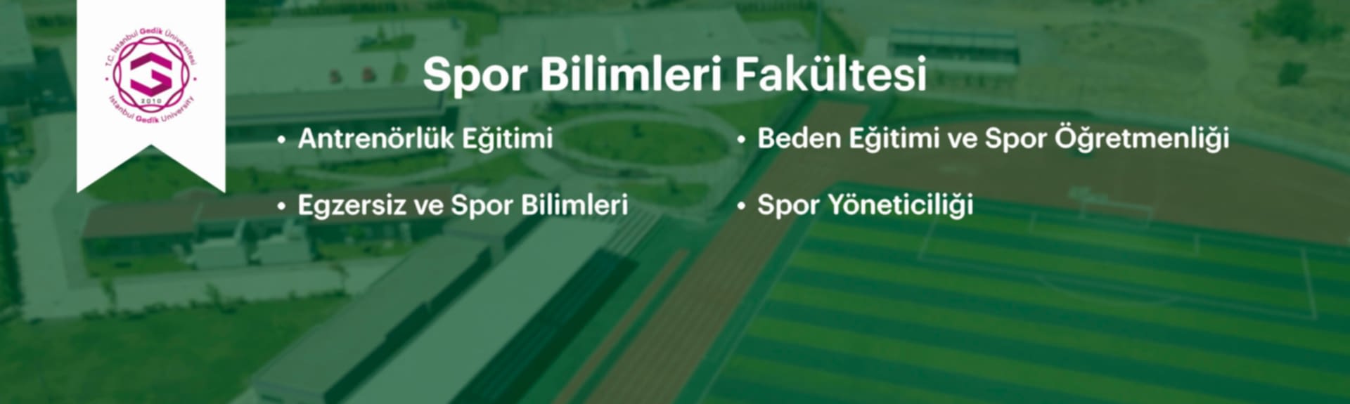 Spor Bilimleri Fakültesi Banner
