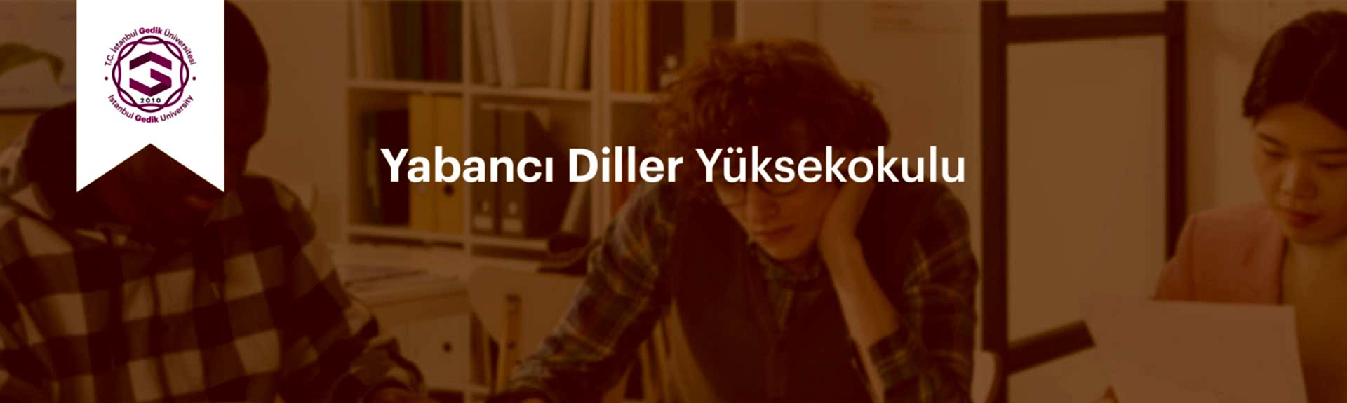 Yabancı Diller Yüksekokulu Bannerı